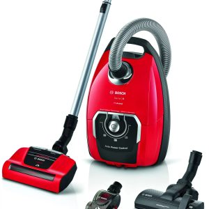 Aspirator cu sac Bosch ProAnimal BGL8PET2 Serie 8 650W SelfClean rosu