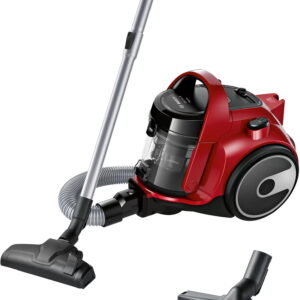 Aspirator fara sac Bosch BGC05A322 Serie 2 700W recipient praf 1 5 litri chili red