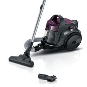 Aspirator fara sac Bosch BGC05AAA1 Serie 2 700W recipient praf 1 5 litri violet / stone grey
