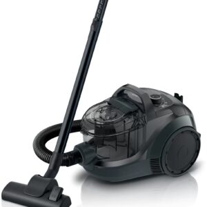 Aspirator fara sac Bosch BGC21X200 Serie 4 550W recipient praf 2 litri perie multifunctionala negru