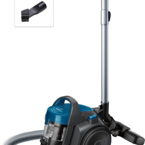 Aspirator fara sac Bosch BGS05A220 Serie 2 700W recipient praf 1 5 litri laguna blue / stone grey