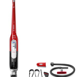 Aspirator vertical Bosch BCH6ZOOO Zoo'o acumulator LiIon 25 2V autonomie 60min rosu