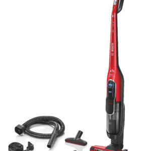 Aspirator vertical Bosch BCH86PET1 Athlet ProAnimal Serie 6 acumulator Li-Ion 25.2V autonomie 60 minute tornado red