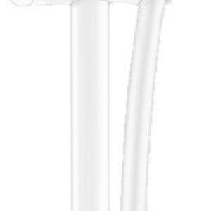 Bara de dus Hansgrohe Unica S Puro 65cm cu furtun 160cm alb mat