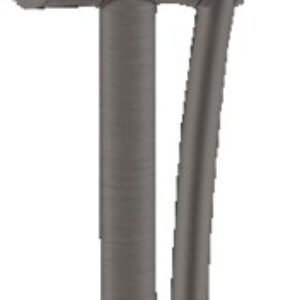 Bara de dus Hansgrohe Unica S Puro 65cm cu furtun 160cm negru periat