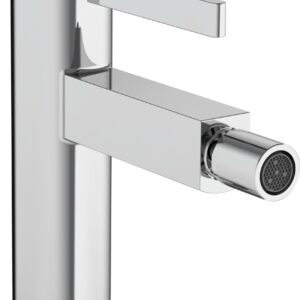 Baterie bideu Hansgrohe Finoris ventil push-open crom
