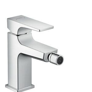Baterie bideu Hansgrohe Metropol cu ventil push-open