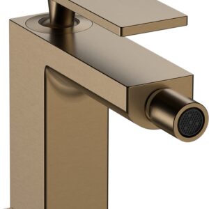 Baterie bideu Hansgrohe Tecturis E ventil pop-up bronz periat