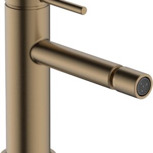 Baterie bideu Hansgrohe Tecturis S ventil pop-up inclus brons periat