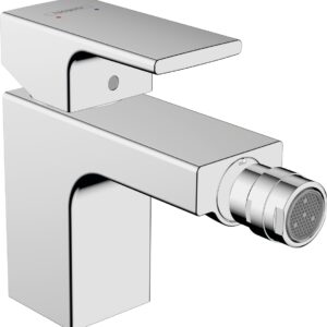 Baterie bideu Hansgrohe Vernis Shape cu ventil pop-up crom