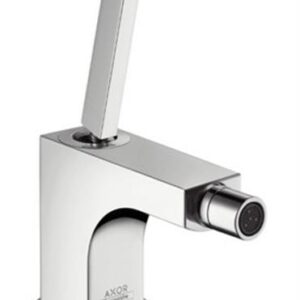 Baterie bideu monocomanda Hansgrohe Axor Citterio cu sistem pop-up