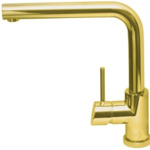 Baterie bucatarie Alveus Fluid Monarch auriu