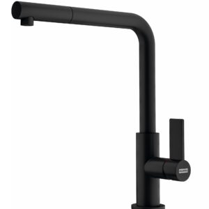 Baterie bucatarie Franke Neptune Evo dus extractibil Matte Black