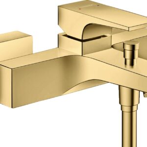 Baterie cada Hansgrohe Metropol proiectie 18cm gold optic lustruit