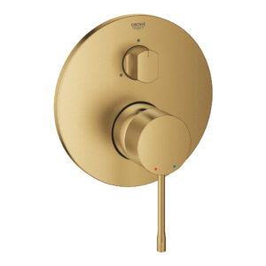 Baterie cada - dus Grohe Essence cu 3 functii  montaj incastrat  necesita corp ingropat  brushed cool sunrise
