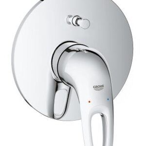 Baterie cada - dus Grohe Eurostyle cu montaj incastrat necesita corp ingropat crom