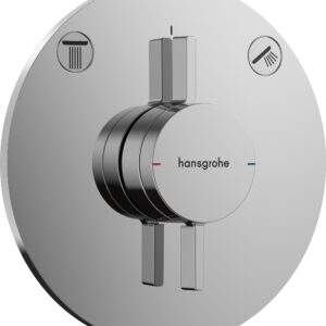 Baterie cada - dus Hansgrohe DuoTurn S cu doua functii montaj incastrat necesita corp ingropat crom