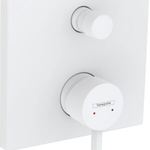 Baterie cada - dus Hansgrohe Finoris montaj incastrat necesita corp ingropat alb mat