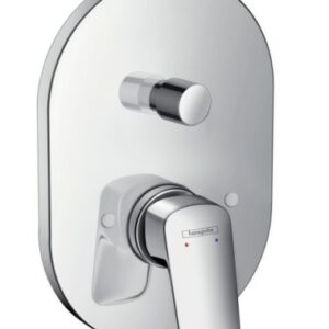 Baterie cada - dus Hansgrohe Logis cu montaj incastrat necesita corp ingropat