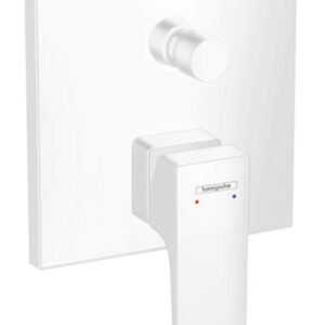 Baterie cada - dus Hansgrohe Metropol montaj incastrat necesita corp ingropat alb mat