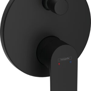 Baterie cada - dus Hansgrohe Rebris S montaj incastrat necesita corp ingropat negru mat
