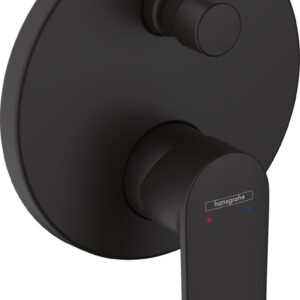 Baterie cada - dus Hansgrohe Vernis Blend montaj incastrat necesita corp ingropat negru mat