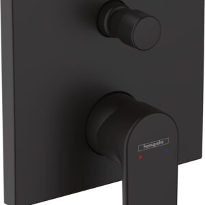 Baterie cada - dus Hansgrohe Vernis Shape montaj incastrat necesita corp ingropat negru mat