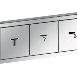 Baterie cada - dus termostatata Hansgrohe RainSelect cu 5 functii montaj incastrat necesita corp ingropat crom