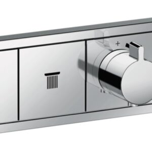 Baterie cada - dus termostatata Hansgrohe RainSelect cu montaj incastrat necesita corp ingropat crom
