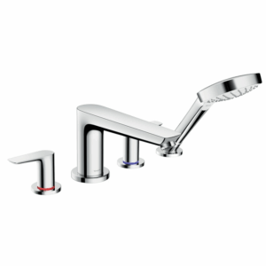 Baterie cu montaj pe cada Hansgrohe Talis E cu 4 elemente