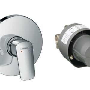 Baterie dus Hansgrohe Logis cu montaj incastrat corp ingropat inclus