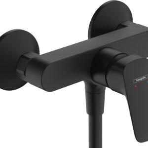 Baterie dus Hansgrohe Logis negru mat