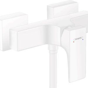 Baterie dus Hansgrohe Metropol alb mat