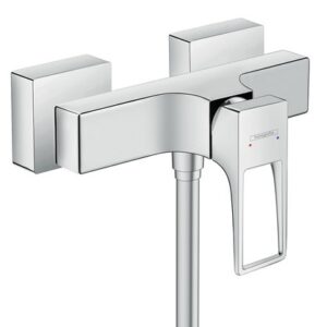Baterie dus Hansgrohe Metropol cu levier decupat