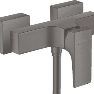 Baterie dus Hansgrohe Metropol negru periat
