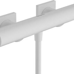 Baterie dus Hansgrohe Tecturis E alb mat