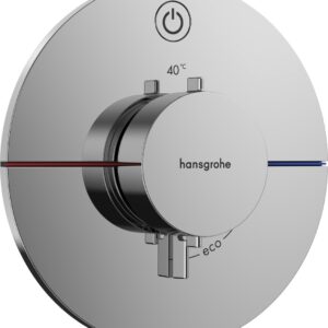 Baterie dus termostatata Hansgrohe ShowerSelect Comfort S On/Off cu montaj incastrat necesita corp ingropat crom