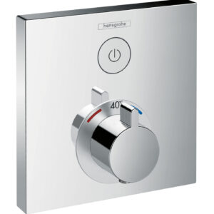 Baterie dus termostatata Hansgrohe ShowerSelect cu 1 functie montaj incastrat necesita corp ingropat