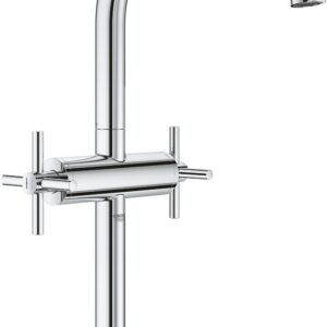 Baterie lavoar Grohe Atrio XL cu dubla comanda pentru lavoare tip bol  ventil click-clack  crom