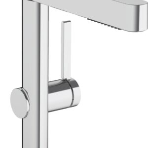 Baterie lavoar Hansgroghe Finoris 230 cu dus extractibil 2 tipuri de jet ventil push-open crom