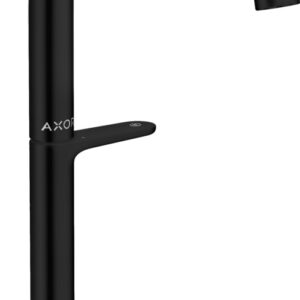 Baterie lavoar Hansgrohe Axor ONE Select 260 pentru lavoar tip bol ventil push-open negru mat