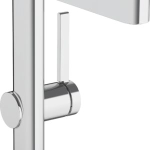 Baterie lavoar Hansgrohe Finoris 230 cu pipa rotativa ventil push-open crom