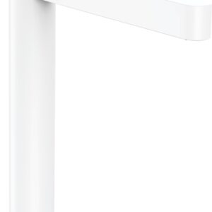 Baterie lavoar Hansgrohe Finoris 260 ventil push-open pentru lavoar tip bol alb mat