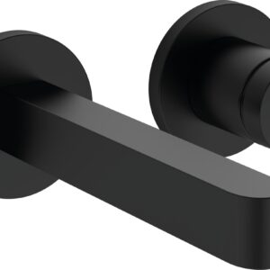 Baterie lavoar Hansgrohe Finoris cu pipa 168mm montaj incastrat necesita corp ingropat negru mat