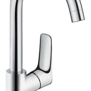 Baterie lavoar Hansgrohe Logis 210 ventil pop-up pentru lavoar tip bol