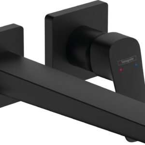 Baterie lavoar Hansgrohe Logis Fine cu pipa 205mm montaj incastrat necesita corp ingropat negru mat
