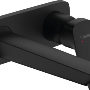 Baterie lavoar Hansgrohe Logis cu pipa 195mm montaj incastrat necesita corp ingropat negru mat