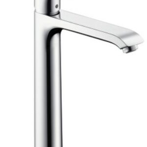 Baterie lavoar Hansgrohe Metris 260 ventil pop-up pentru lavoar tip bol crom