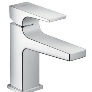 Baterie lavoar Hansgrohe Metropol 100 ventil push-open pipa 127 mm