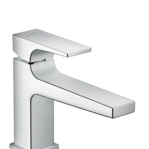 Baterie lavoar Hansgrohe Metropol 100 ventil push-open pipa 156 mm